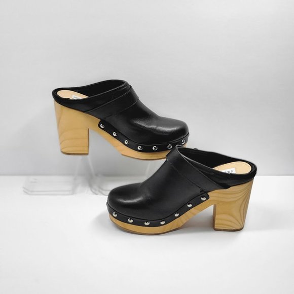 STEVE MADDEN hilde leather clogs shoes Sz 9.5 NEW - Picture 5 of 8